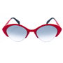 Italia Independent 0505-CRK-051 Gafas de Sol Mujer Rojo