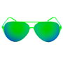 Italia Independent 0200-033-000 Gafas de Sol Verde