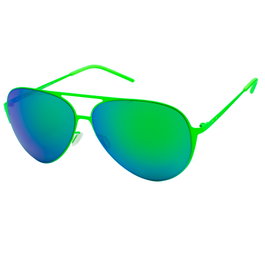 Italia Independent 0200-033-000 Gafas de Sol Verde