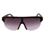 Italia Independent 0911V-044-000 Gafas de sol marrón con montura de terciopelo