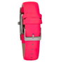 Justina Reloj JPR16 con correa de piel rosa y caja plateada