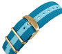 Devota & Lomba DL008MSPBLBL-02BLUE con correa azul y caja dorada