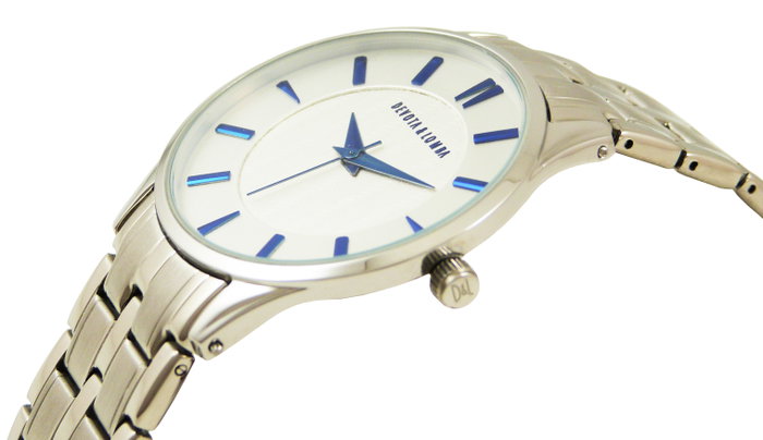 DEVOTA & LOMBA DL012W-01WHITE Reloj de Cuarzo Analógico DEVOTA & LOMBA DL012W-01WHITE Reloj de Cuarzo Analógico