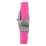 Justina Reloj 21814R con correa rosa y caja plateada