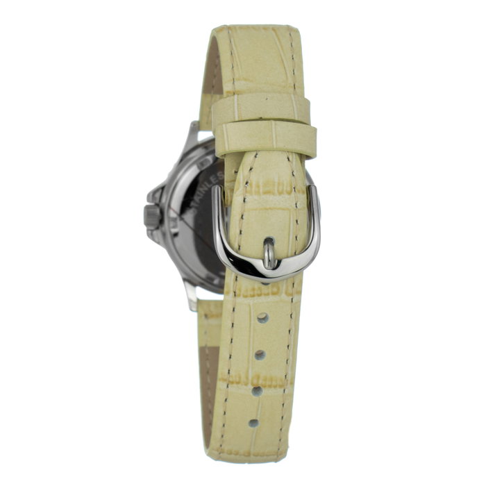 Justina Reloj 32552H con Correa de Piel Beige