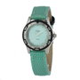 Justina Reloj 32557V con correa de piel verde