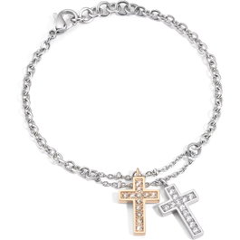 Morellato Pulsera SADR05 Plateada de Acero