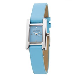 Pertegaz PDS-014-A Reloj Analógico Azul y Plateado