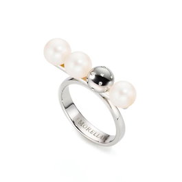 Morellato Anillo LUNAE 3 PEARLS Talla 14
