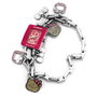 Chronotech CT6323L-08M Hello Kitty con esfera rosa y correa plateada