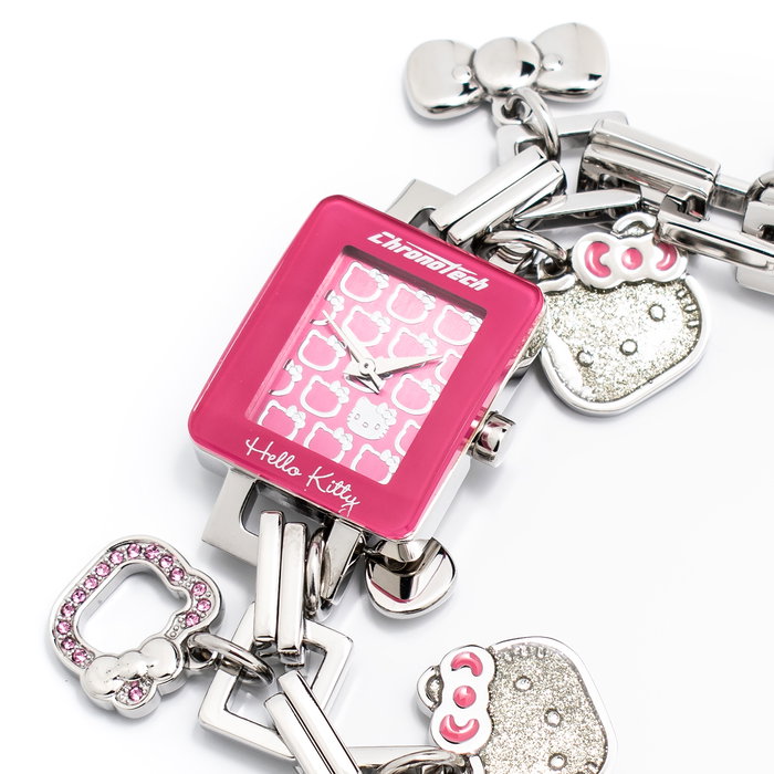 Chronotech Reloj CT6323L-13M Hello Kitty Rosa