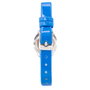 Hello Kitty Reloj HK7129L-03 con correa azul y caja plateada