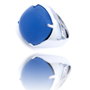 Viceroy Anillo de Plata de Ley Plateado Talla 16