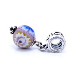 Viceroy VMB0035-27 Joyería con Esfera Morada y Correa de Plata de Ley