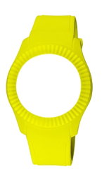 Watxandco Correa de Silicona COWA3062 Amarillo 43mm