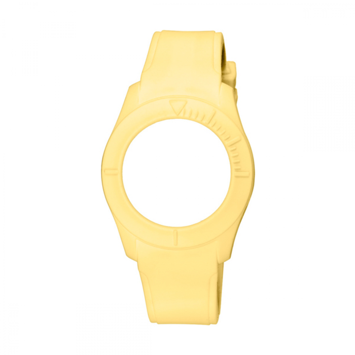 Watxandco Correa de Silicona Amarilla 38mm Watxandco Correa de Silicona Amarilla 38mm