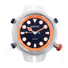 Watxandco RWA5044 Reloj Unisex con Esfera Azul