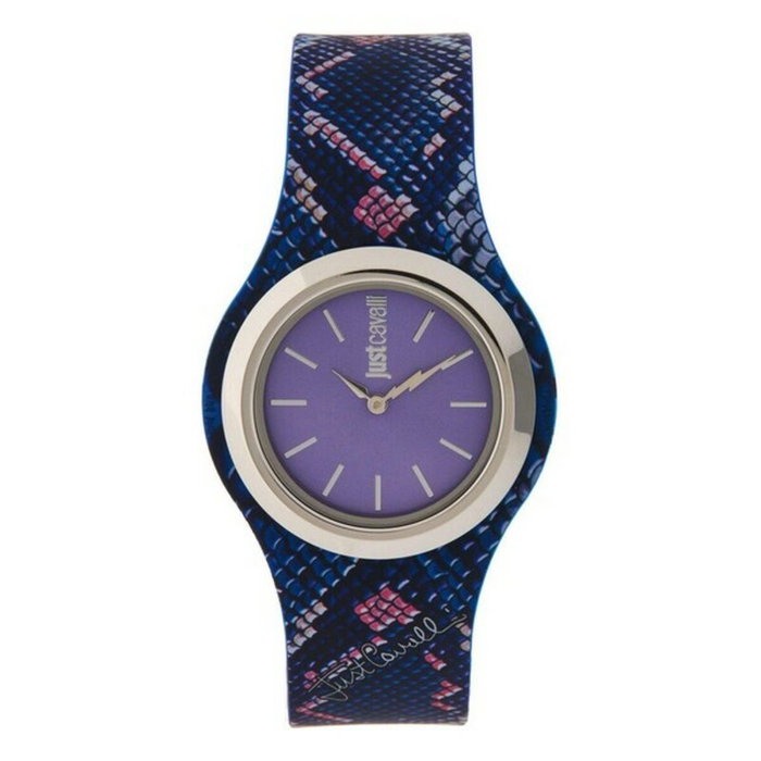 Just Cavalli JCW1L019P03 con doble correa morada Just Cavalli JCW1L019P03 con doble correa morada