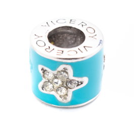 Viceroy Joyería VMM0306-24 con esfera azul y correa de plata de ley