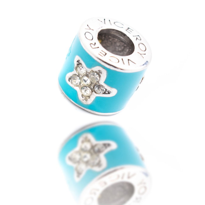Viceroy Joyería VMM0306-24 con esfera azul y correa de plata de ley Viceroy Joyería VMM0306-24 con esfera azul y correa de plata de ley