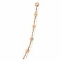 GC Pulsera de eslabones de cerámica y plata de ley CWB10901