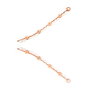 GC Pulsera de eslabones de cerámica y plata de ley CWB10901