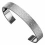 GC Pulsera Flat Cuff de Plata de Ley Plateada