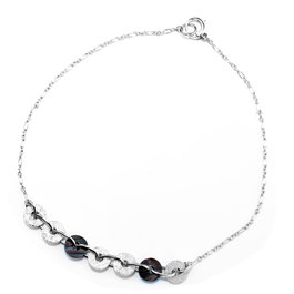GC Colgante de Plata de Ley con Gray Mop CWN80812
