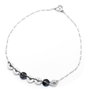 GC Colgante de Plata de Ley con Gray Mop CWN80812