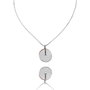 GC Colgante de Plata de Ley con Gray Mop CWN90704