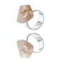 GC Anillo de Plata de Ley con Cuarzo Rutilado Talla 56