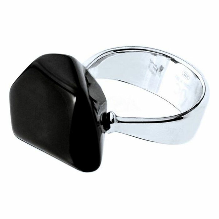 GC Anillo de Plata de Ley con Ónix Talla 56