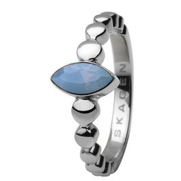 Skagen JRSI005SS7 Anillo Plateado de Acero para Mujer