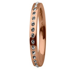 Skagen JRSR010SS5 Anillo para Mujer en Rosa y Acero