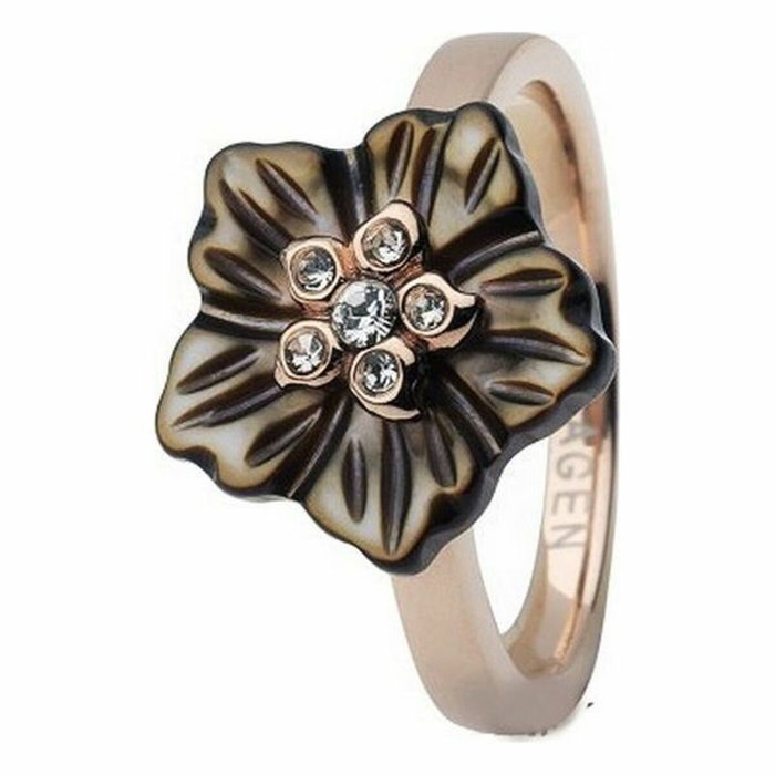 Skagen JRSR023SS8 Anillo Rosa de Acero para Mujer Skagen JRSR023SS8 Anillo Rosa de Acero para Mujer