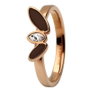 Skagen JRSR029SS5 Anillo para Mujer en Rosa y Acero