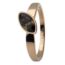 Skagen Anillo de Acero Rosa Talla 10