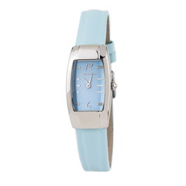 Chronotech CT2071L-03 Reloj de Mujer con Esfera Azul y Correa de Piel