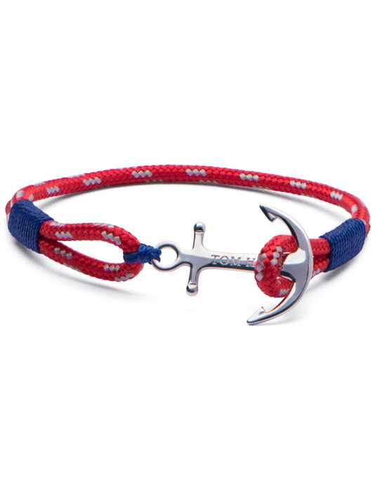 Tom Hope Pulsera ARCTIC BLUE TOTAL ROSSO MISURA S Roja de 18cm Tom Hope Pulsera ARCTIC BLUE TOTAL ROSSO MISURA S Roja de 18cm
