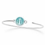 Tom Hope Pulsera TM0321 con detalles en turquesa y color verde