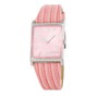 Chronotech Reloj CT7880L-07 con correa de piel rosa