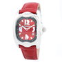 Chronotech Reloj CT7274M-01 con correa de piel roja