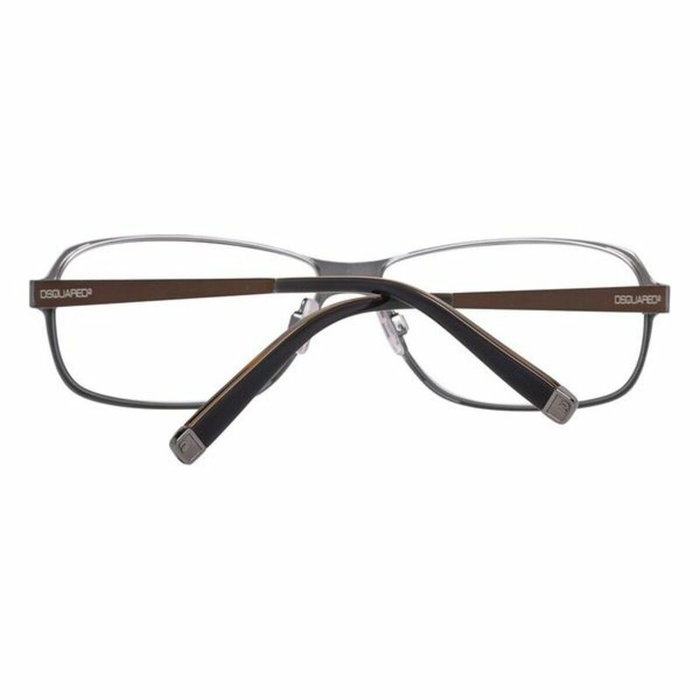Montura de Gafas Hombre Dsquared2 DQ5057-049-56 Marrón ø 56 mm