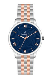 Radiant Reloj Milano RA441202 con esfera azul y correa bicolor