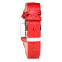 Laura Biagiotti LB0001L-05 Reloj Analógico con Correa de Piel Roja