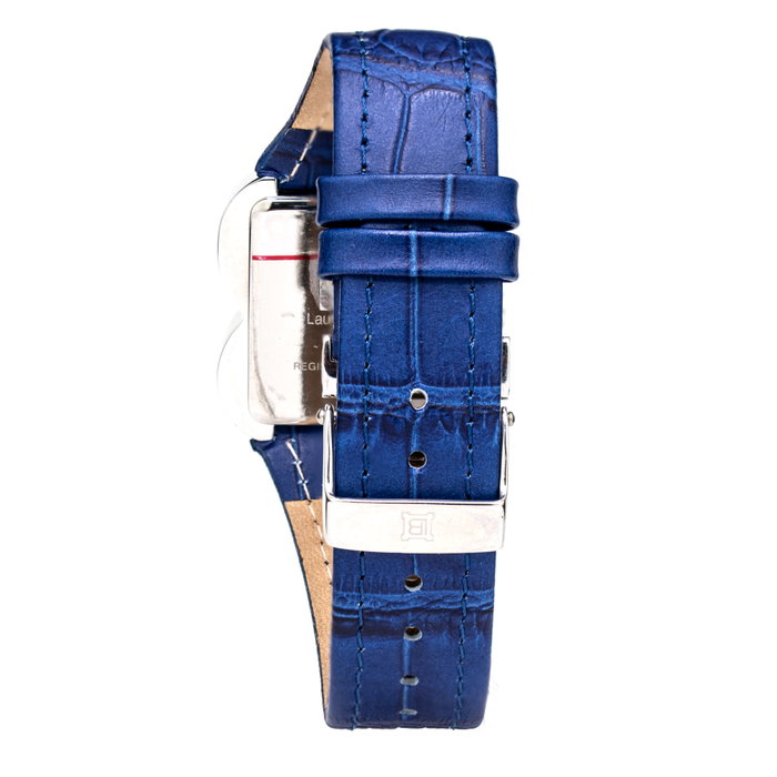 Laura Biagiotti Reloj LB0002L-02Z con correa de piel azul