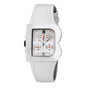 Laura Biagiotti Reloj LB0002L-07Z con correa de piel blanca