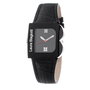 Laura Biagiotti Reloj LB0037L-01 para Mujer con Correa de Piel Negra