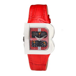 Laura Biagiotti LB0002L-10 Reloj de Mujer Marrón y Plateado