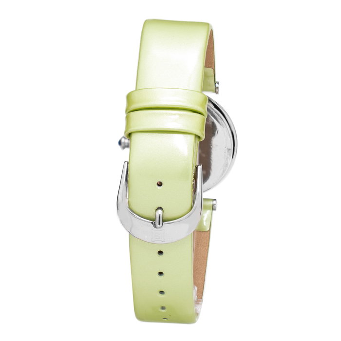 Laura Biagiotti LB0012L-02 Reloj Analógico Verde y Plateado